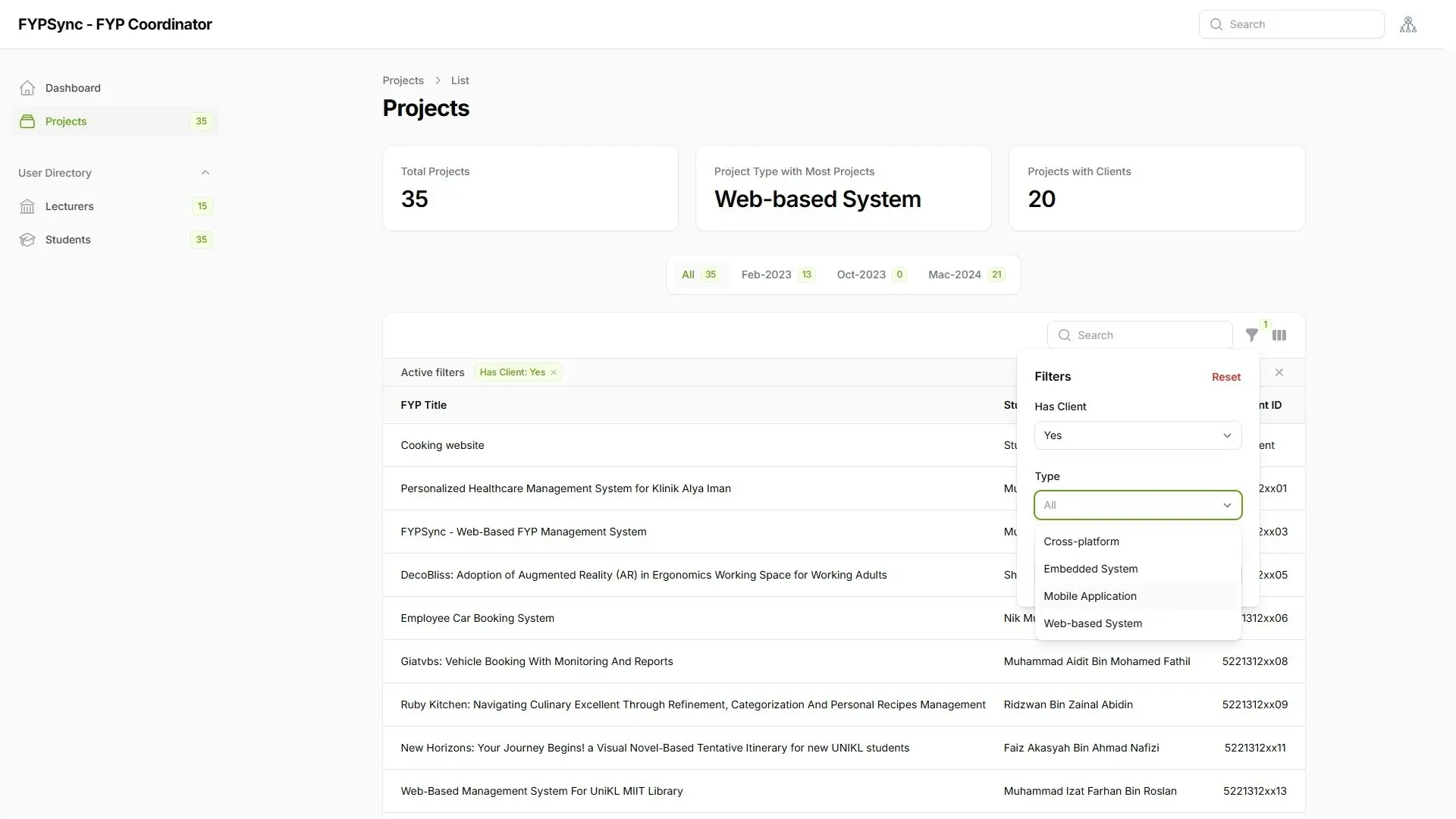 FYP Sync 4